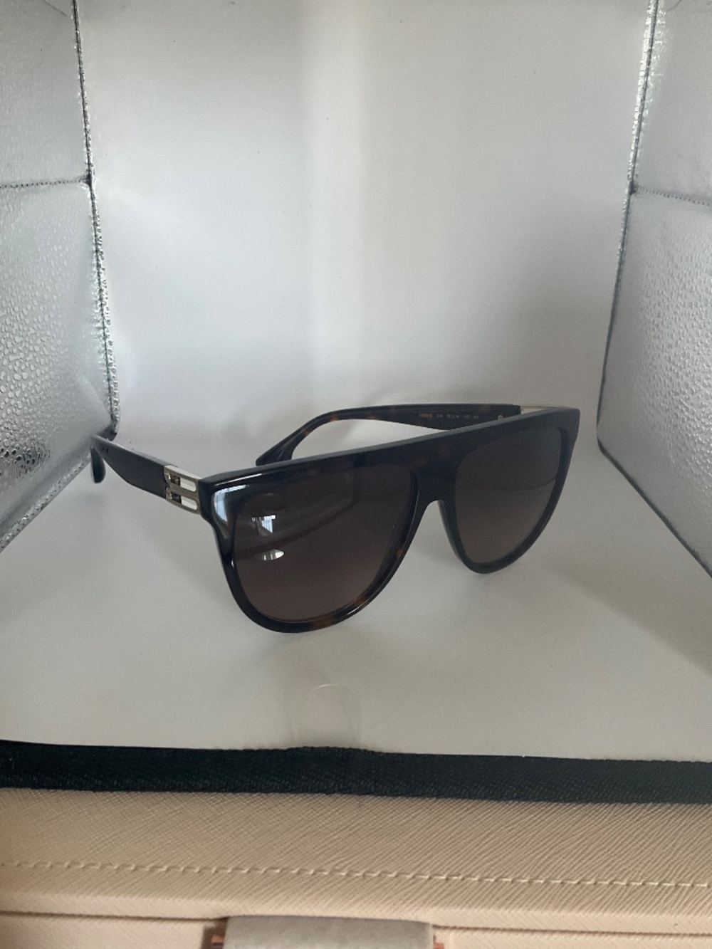 VICTORIA BECKHAM SUNGLASSES - DARK HAVANA - Picture 2 of 8